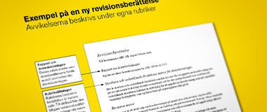 Revisionsberättelsen i ny kostym